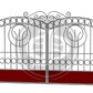 классические кованые ворота